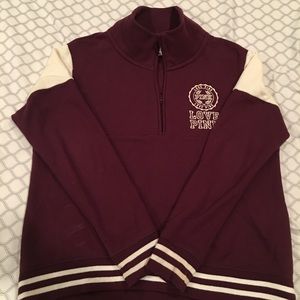 Pink Half-Zip Fleece